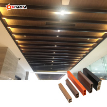 Composite Wood Decing in Shandong Wood WPC Timber Tubes
